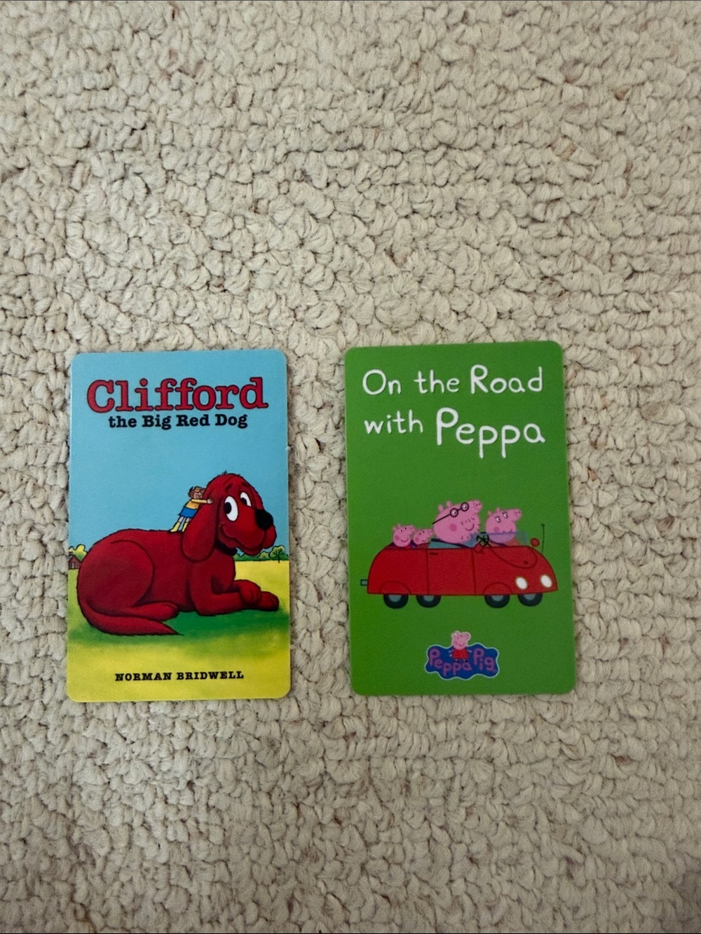Clifford the Big Red Dog & Peppa Pig Yoto Cards
